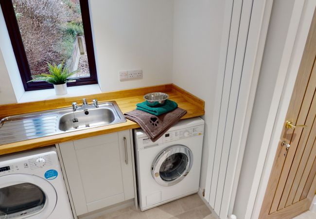 Utility room in an Aviemore holiday home