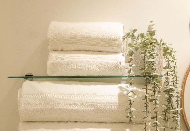 Towels in Highland holiday home