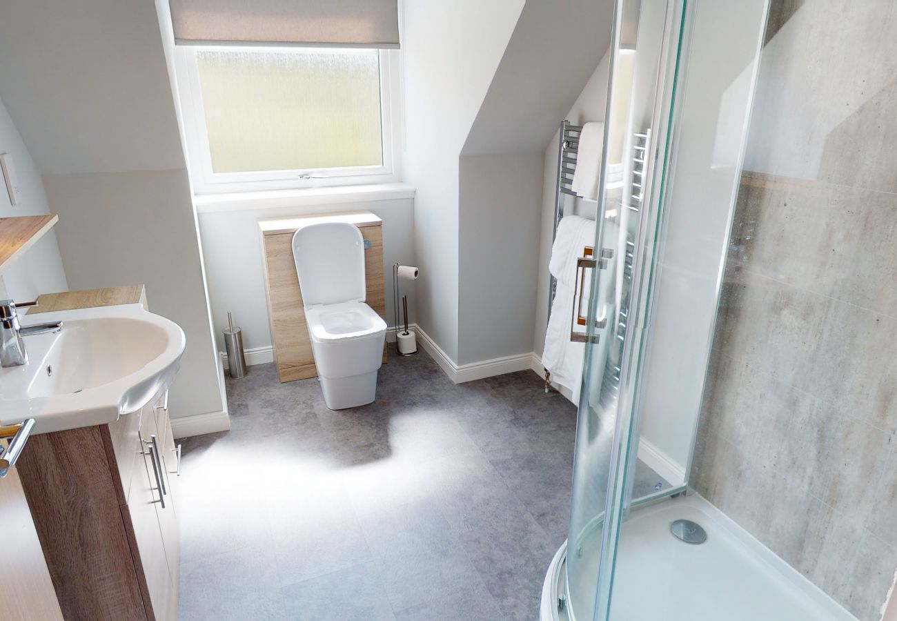 Ensuite bathroom in a self catering property