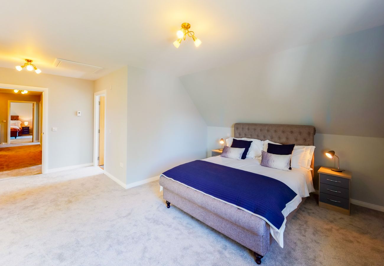 Large bedroom in a self catering property in Cairngorms