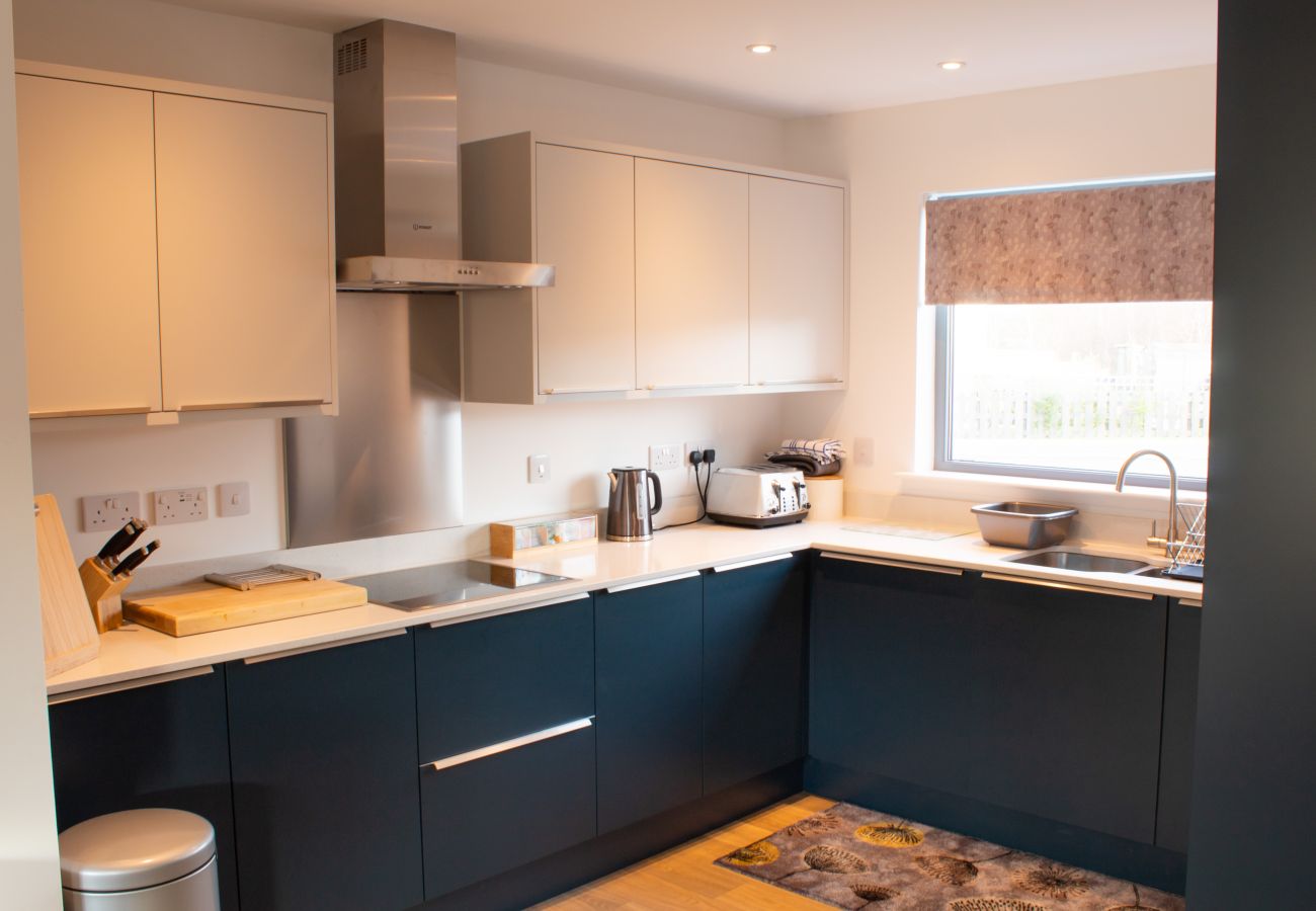 Modern kitchen in an Aviemore self catering property