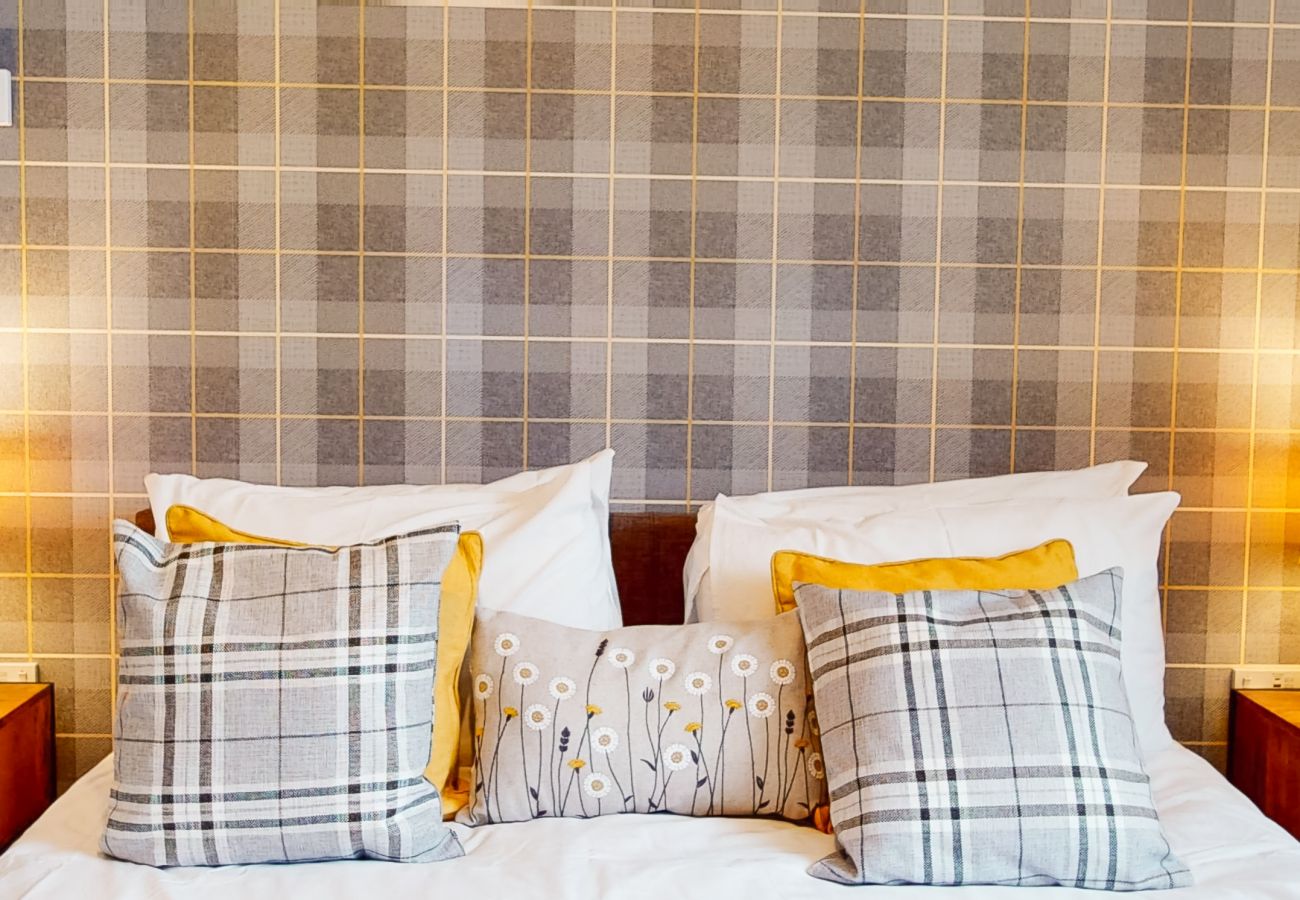 Scottish inspired decor in Aviemore holiday home