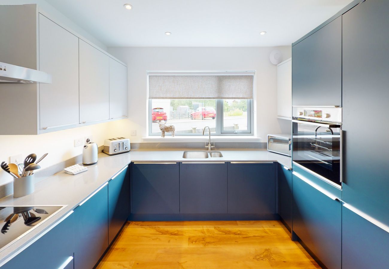Modern kitchen in Aviemore self catering property