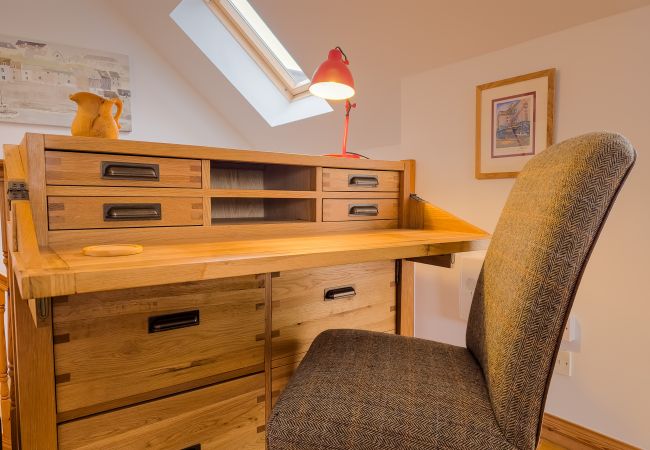 Desk space in an Aviemore lodge 