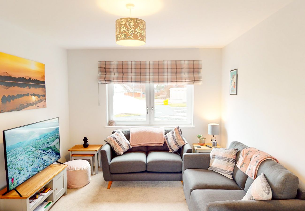 Living room in a Aviemore self catering property