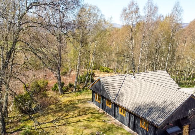 Exterior of Balbeag holiday cottage