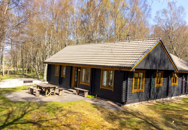 Exterior of Balbeag holiday cottage in The Cairngorms