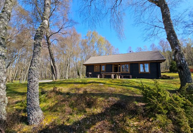 Exterior of Balbeag holiday cottage in the Cairngorms