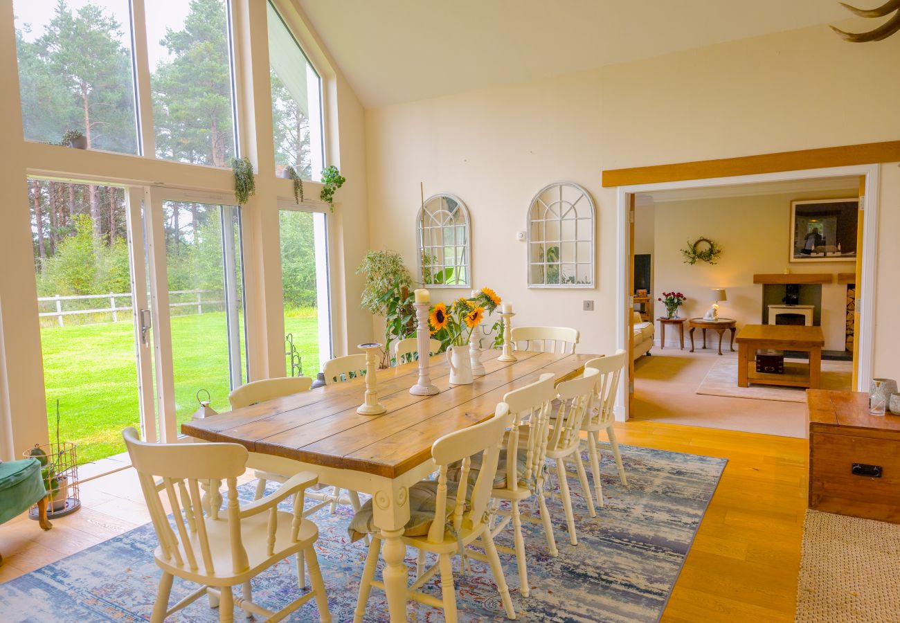 Open plan dining room at the Bellhouse