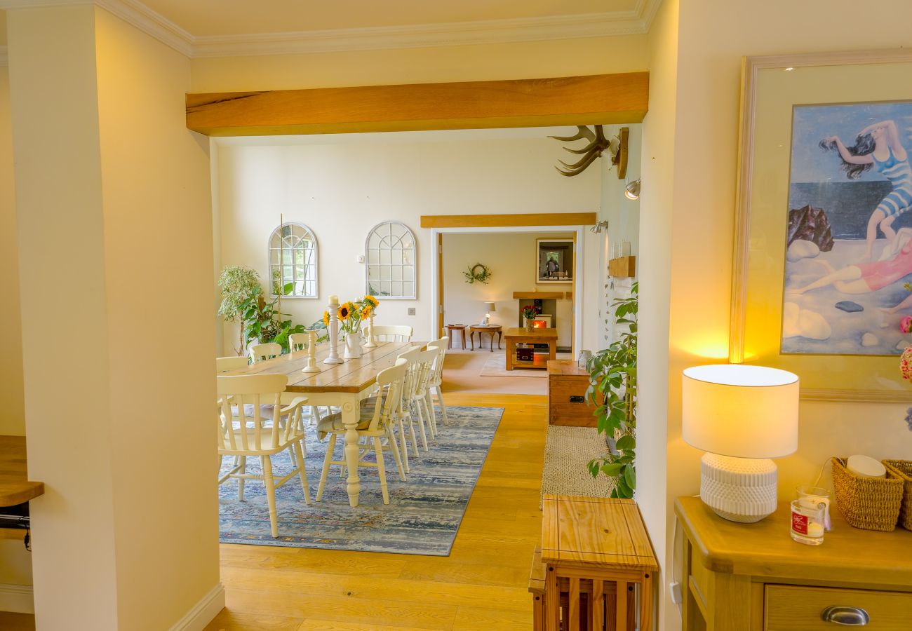 Open plan dining room at the Bellhouse