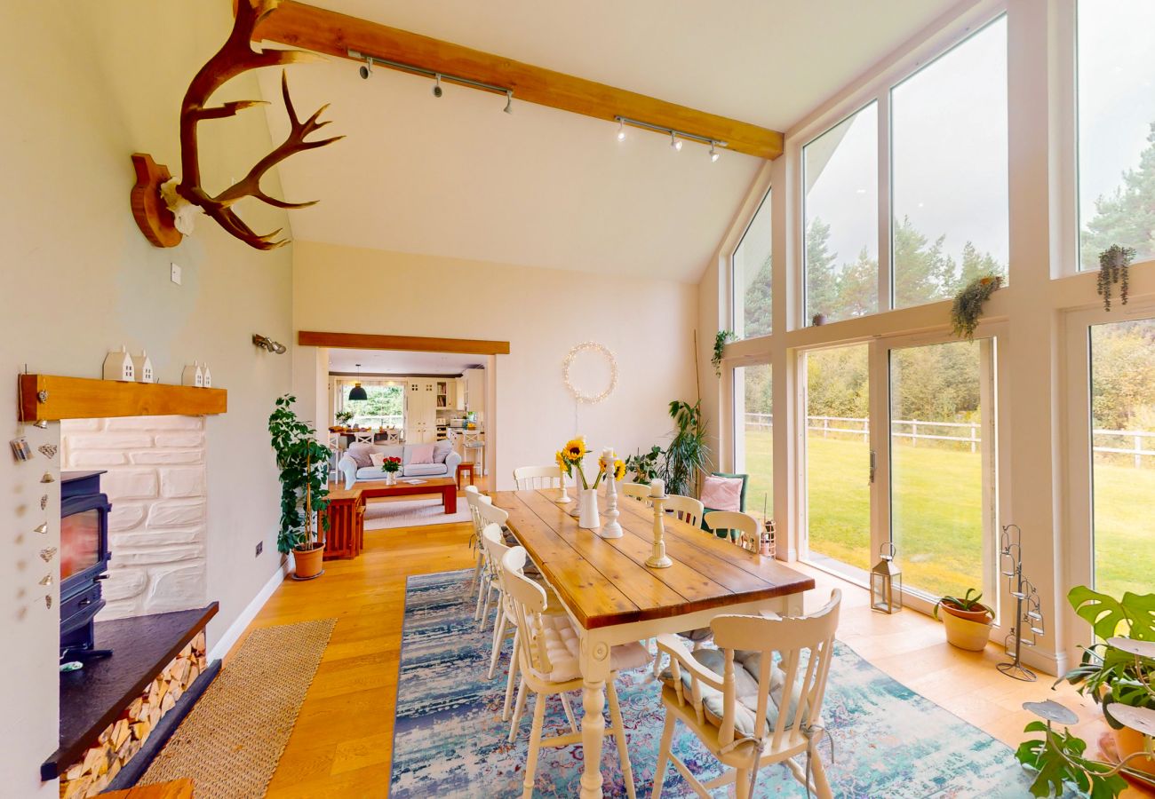 Open plan dining room at the Bellhouse