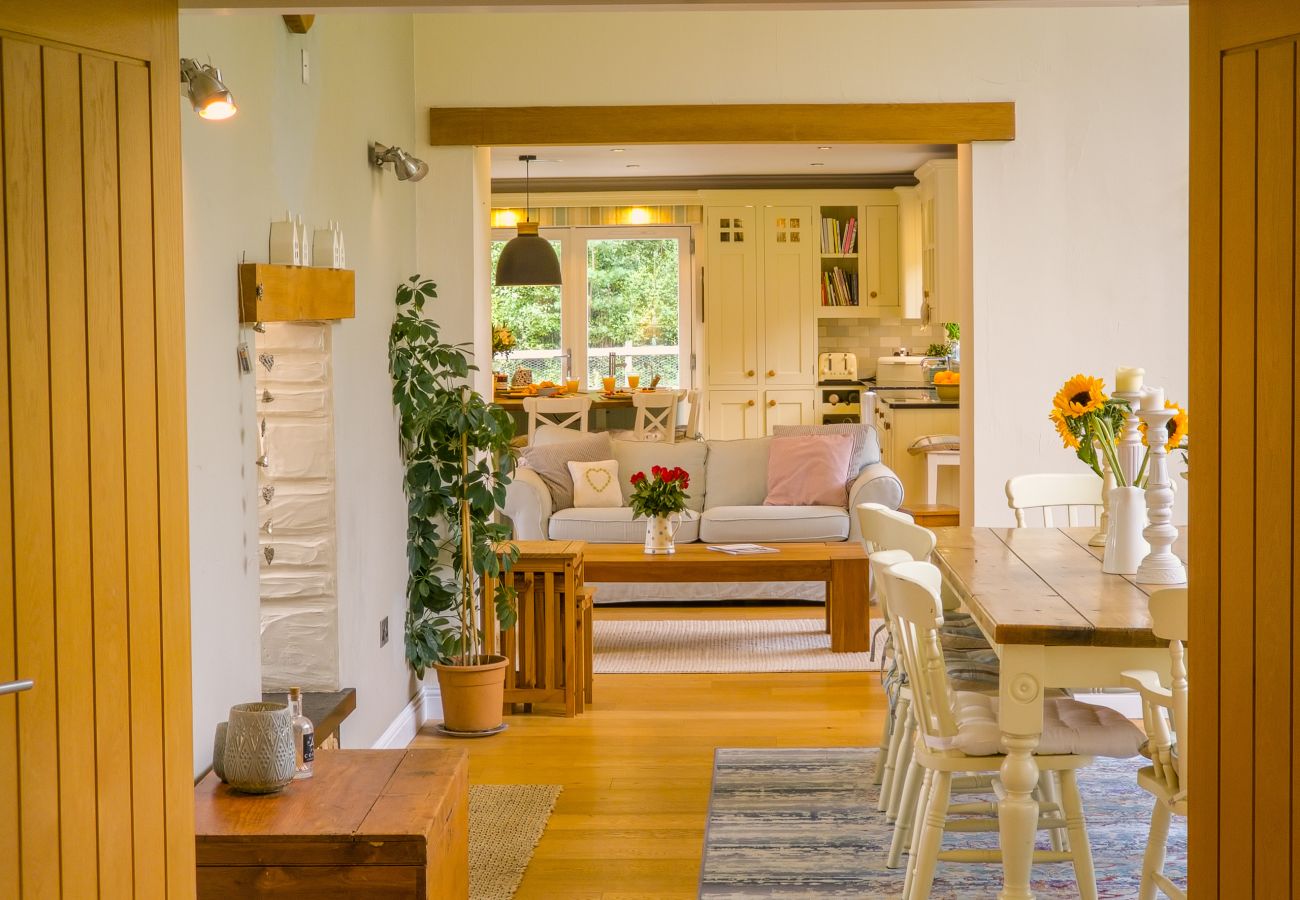 Open plan dining room at the Bellhouse