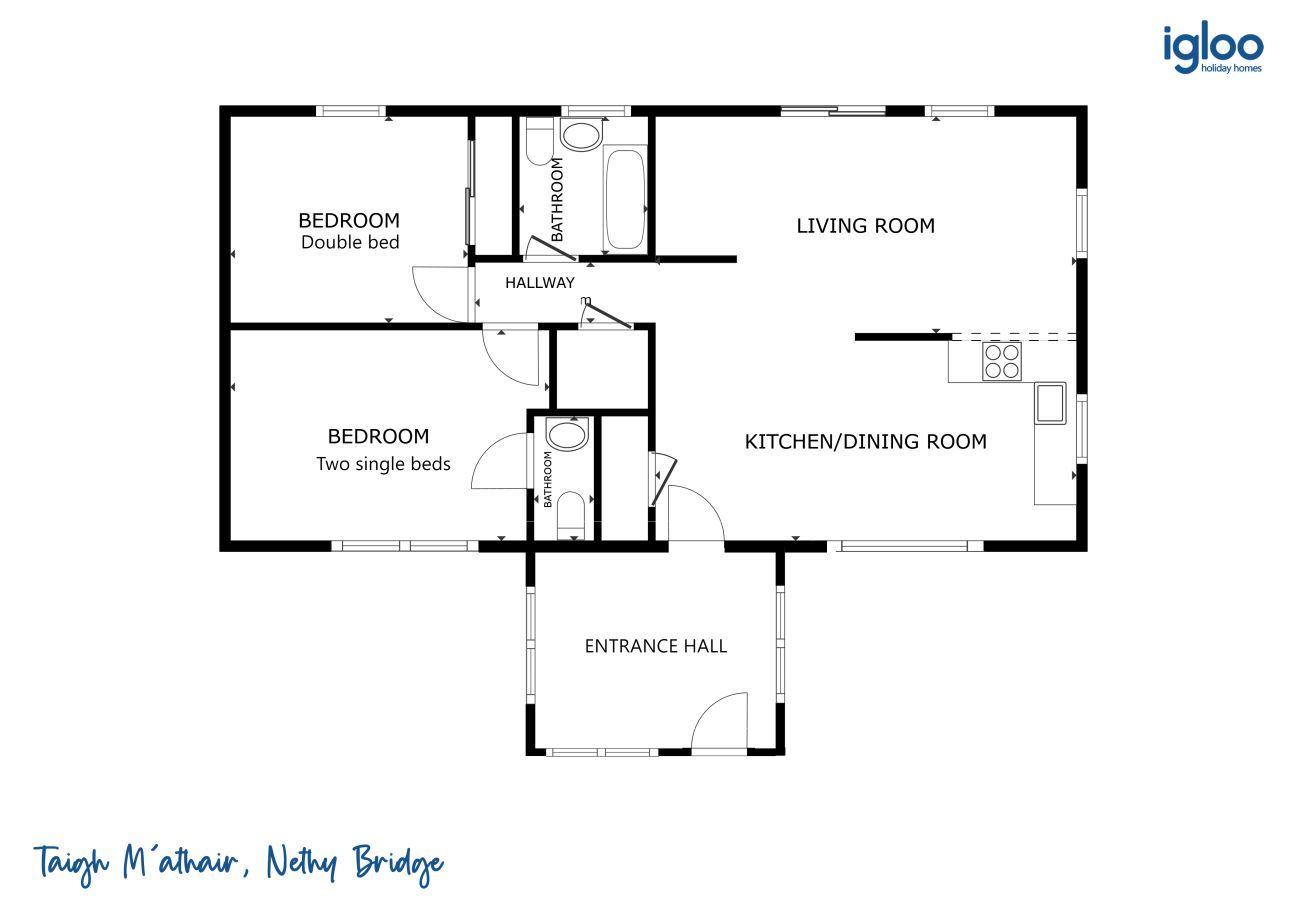 Cottage in Nethy Bridge - Taigh M'athair- cosy Nethy Bridge cottage