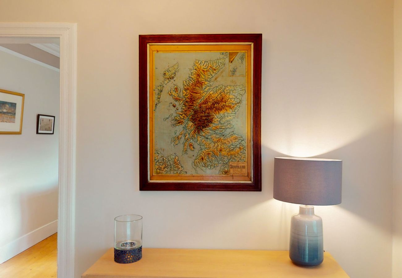 Scottish decor inside a Highland holiday home