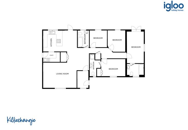 Bungalow in Newtonmore - Killiechangie House the Cairngorms Bungalow in Newtonmore - Killiechangie House the Cairngorms