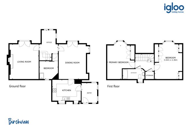House in Aviemore - Birchview- central Aviemore accommodation with garden.  House in Aviemore - Birchview- central Aviemore accommodation with garden.