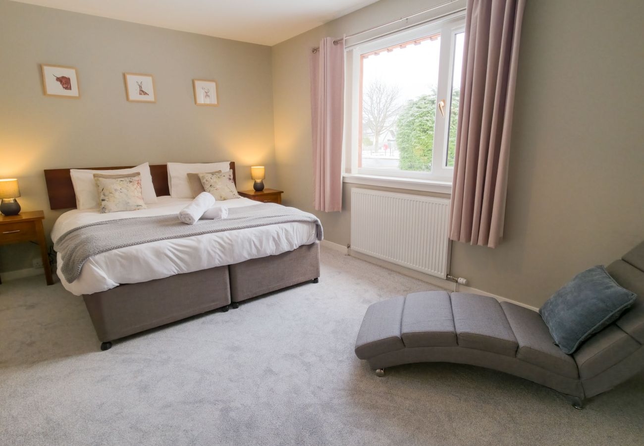 Bedroom with superking bed