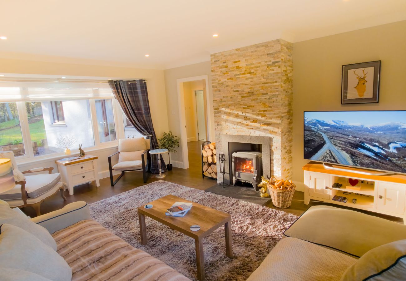 Comfortable lounge with ample seating