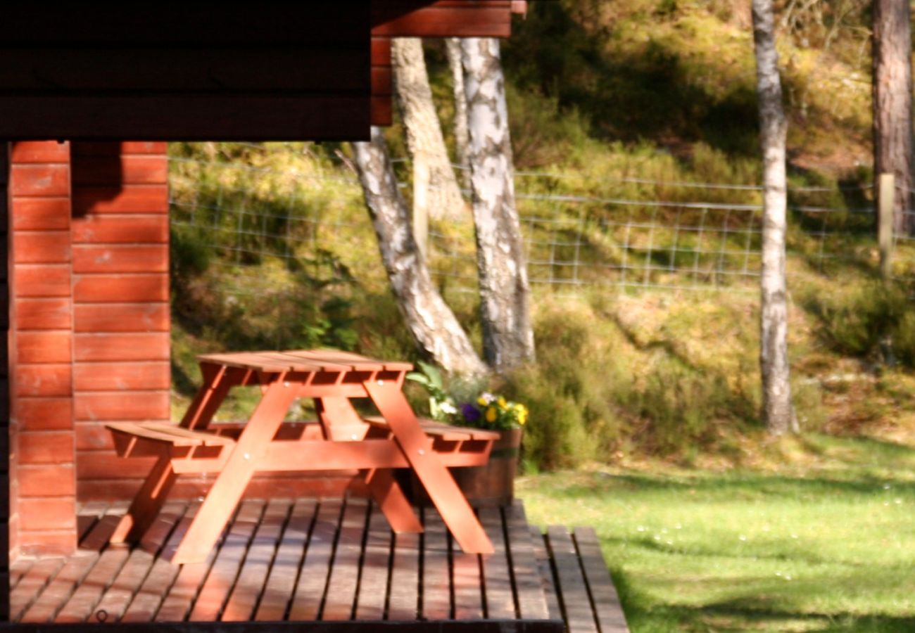 Cabin in Carrbridge - Tormore - wooden log cabin in the Cairngorms