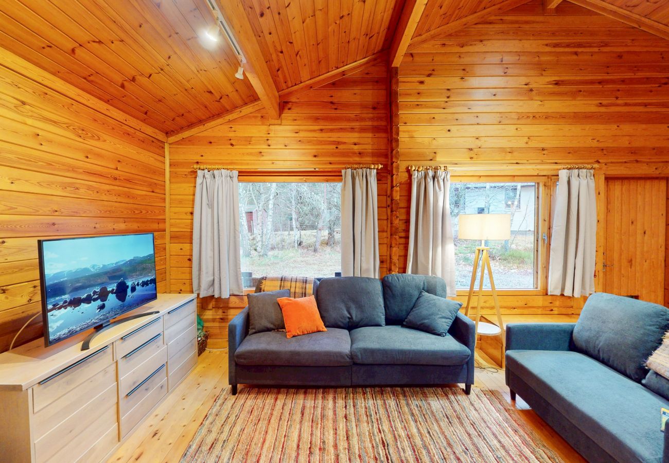 Cosy living room at Tormore in Carrbridge