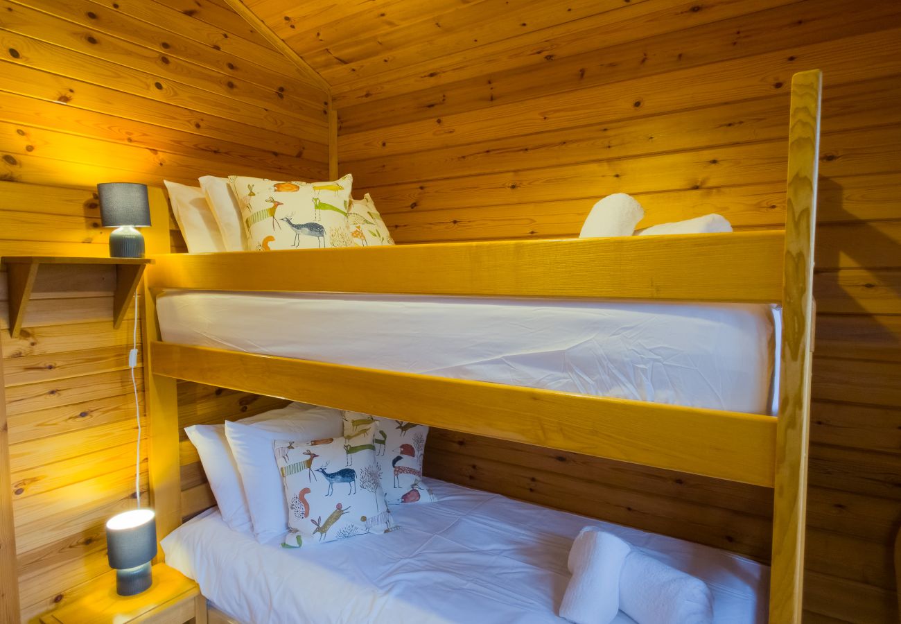 Great space for the kids at Tormore Log Cabin