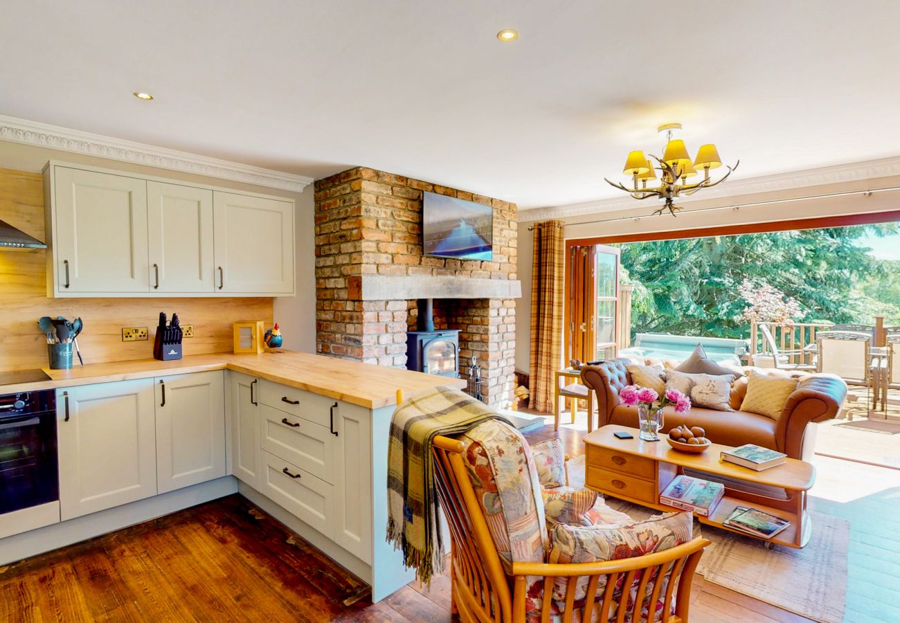 House in Boat of Garten - Red Squirrel Lodge - hot tub in Cairngorms