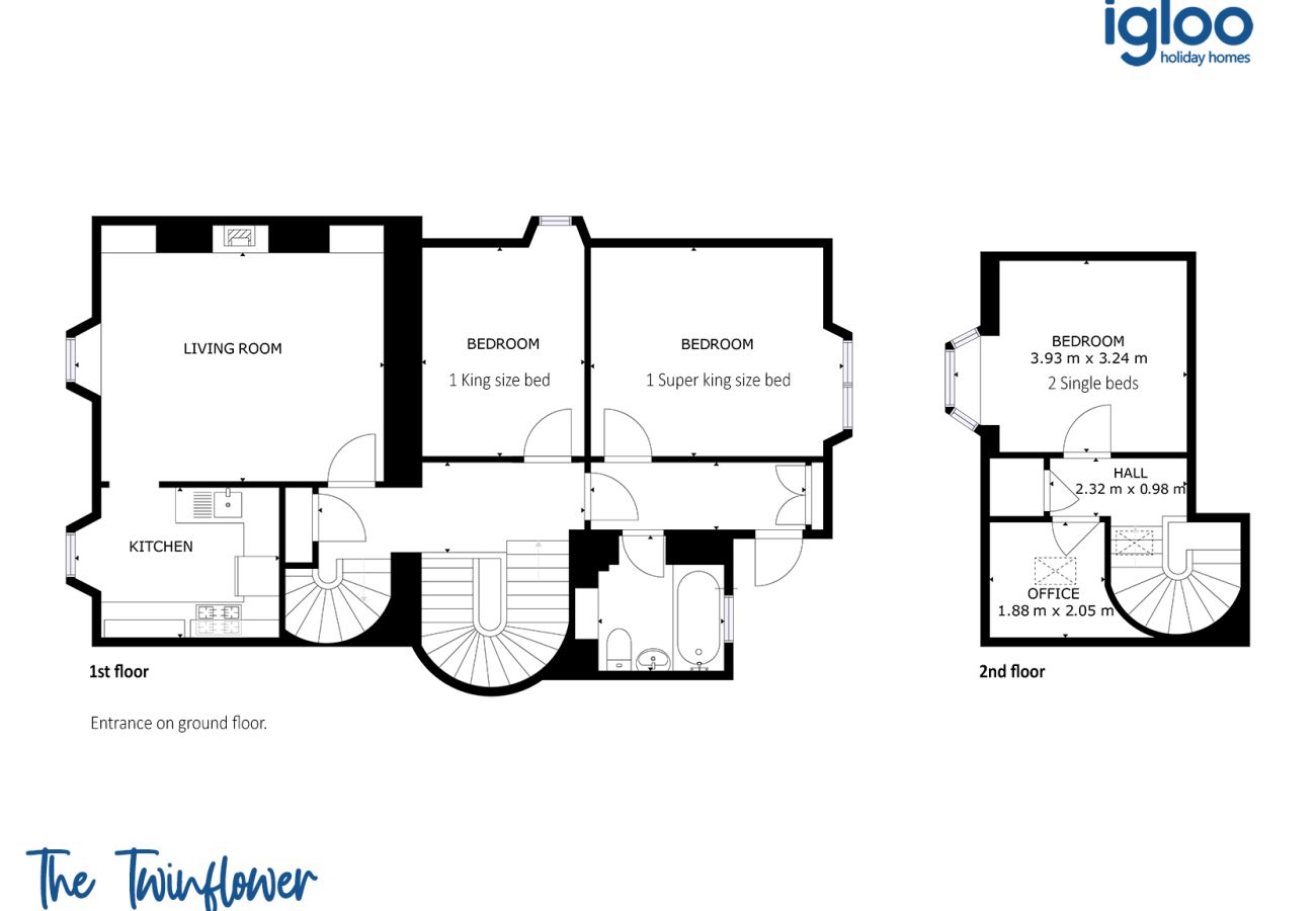 Apartment in Grantown-on-Spey - The Twinflower - townhouse in the heart of Grantown on Spey